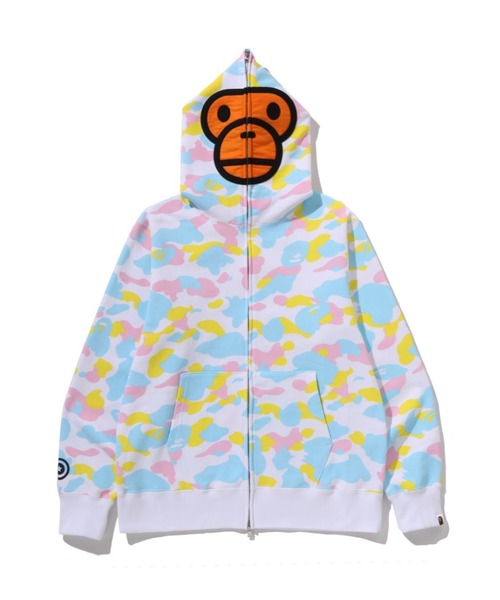 NEW MULTI CAMO BABY MILO REGULAR FIT FULL ZIP HOODIE（パーカー