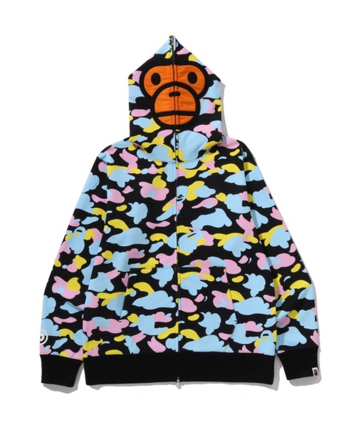 NEW MULTI CAMO BABY MILO REGULAR FIT FULL ZIP HOODIE（パーカー