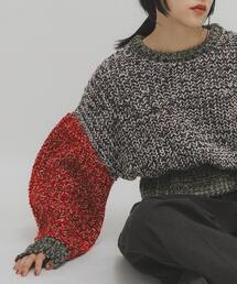 KBF | マルチカラーサイクルニット(ニット/セーター)