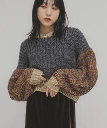 KBF | マルチカラーサイクルニット(ニット/セーター)