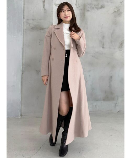 MERCURYDUO(マーキュリーデュオ)の「オフショルリボンパールニット(ニット/セーター・レディース・ブラック/ピンク/オフホワイト・FREE)」の17枚目の写真