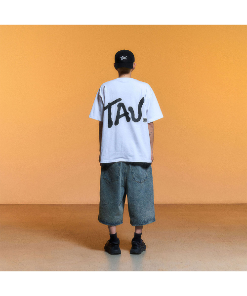 SCHISM INDUCING(スキズムインデューシング)の「TAU LOGO T SHIRT_WHITE(Tシャツ/カットソー・レディース・その他・SMALL/MEDIUM)」の7枚目の写真