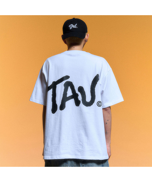 SCHISM INDUCING(スキズムインデューシング)の「TAU LOGO T SHIRT_WHITE(Tシャツ/カットソー・レディース・その他・SMALL/MEDIUM)」の9枚目の写真