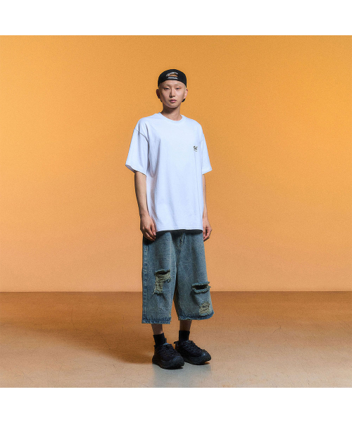 SCHISM INDUCING(スキズムインデューシング)の「TAU LOGO T SHIRT_WHITE(Tシャツ/カットソー・レディース・その他・SMALL/MEDIUM)」の10枚目の写真