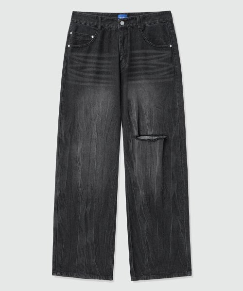 DECET(デケト)の「Mid Rise Wide Jeans DCPT027DMCRBlack(デニムパンツ・レディース・その他・26/32/34/28/30)」の8枚目の写真