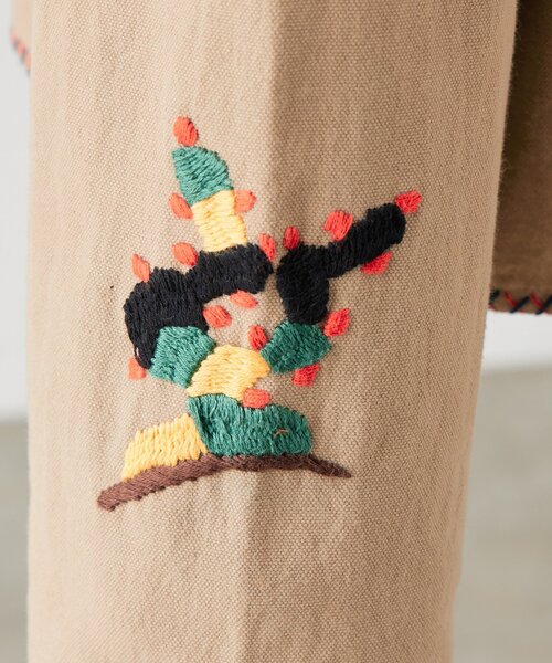 BEARDSLEY（ビアズリー）の「《2/12(木)12:00予約開始》襟付きメキシカンジャケット（その他アウター・レディース・ベージュ・FREE）」の10枚目の写真