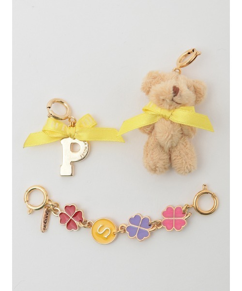 PINK HOUSE(ピンクハウス)の「テディ&クローバー&Pロゴ シューズチャーム(シューズアクセサリー・レディース・ピンク系その他2/イエロー系その他/イエロー系その他2/パープル系その他2・フリー)」の2枚目の写真