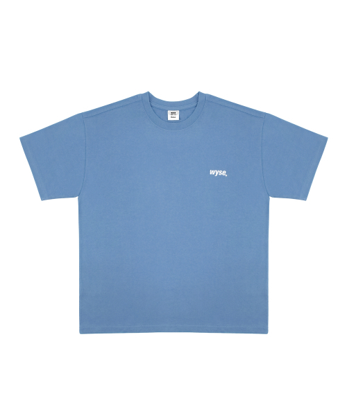 WYSE(ワイズ)の「エッセンシャルロゴTシャツ(インディゴ)(Tシャツ/カットソー・レディース・その他・MEDIUM/LARGE)」の1枚目の写真