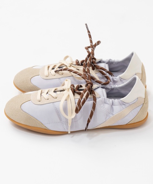 MAISON SPECIAL（メゾンスペシャル）の「Soft Barre Sneakers/ソフトバレースニーカー（スニーカー・レディース・ピンク/オフホワイト/ブルー・38/37/36）」の9枚目の写真