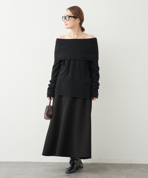 ドゥーズィエムクラス Fluffy sweater ブラック ふわふわ ニット Deuxieme Classe Fluffy Sweater