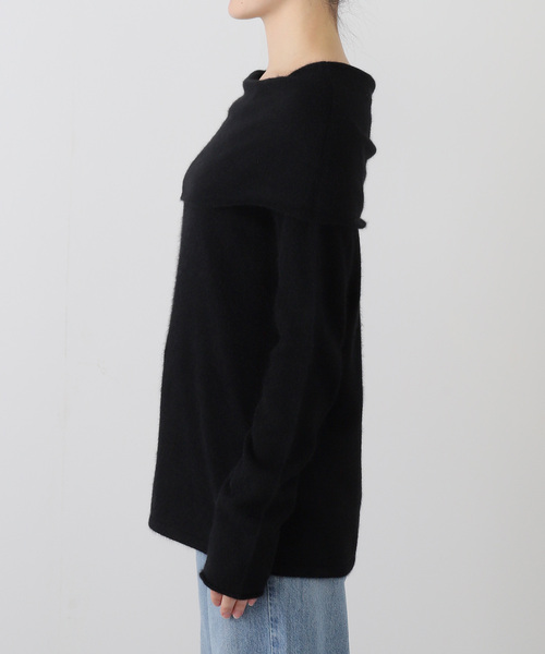 Fluffy Off Shoulder ニット（ニット/セーター）｜Fluffy（フラッフィ