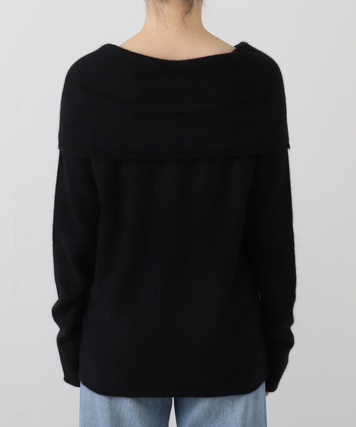 ドゥーズィエムクラス　Fluffy sweater ブラック DEUXIEME CLASSE Fluffy Sweater Deuxieme Classe Fluffy Sweater