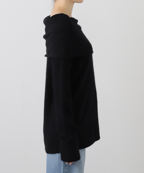 Fluffy Off Shoulder ニット（ニット/セーター）｜Fluffy（フラッフィ