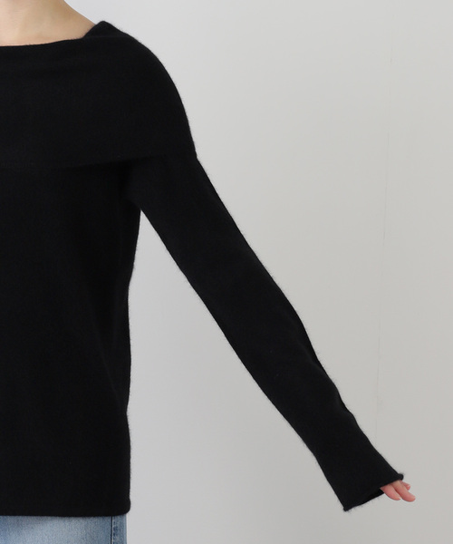 Fluffy Off Shoulder ニット（ニット/セーター）｜Fluffy（フラッフィ