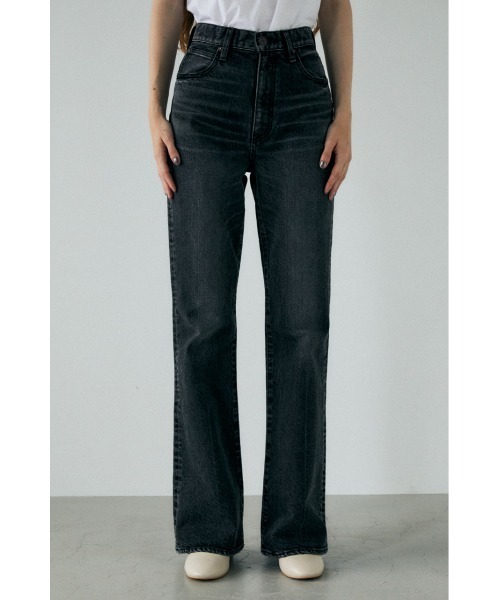 MVS BLACK FLARE(L) ロング　デニム MVS BLACK FLARE(L) / ロングサイズ（デニムパンツ）｜MOUSSY