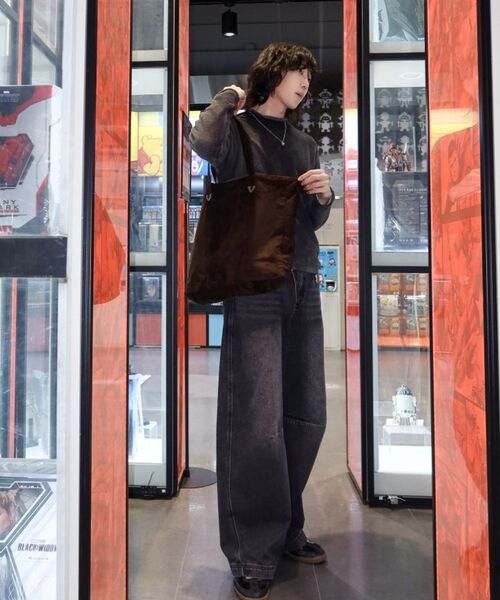 POKER FACE（ポーカーフェイス）の「WESTERN HANDLE SHOPPER BAG BROWN（ショルダーバッグ・メンズ・その他・ONE）」の7枚目の写真
