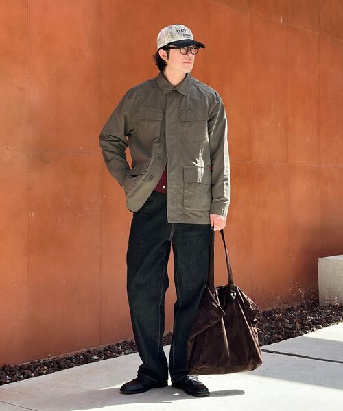 POKER FACE（ポーカーフェイス）の「WESTERN HANDLE SHOPPER BAG BROWN（ショルダーバッグ・メンズ・その他・ONE）」の2枚目の写真