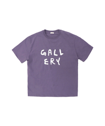 1011GALLERY（ワンゼロワンワンギャラリー）の「Gallery Logo T-Shirts - Purple（Tシャツ/カットソー）」