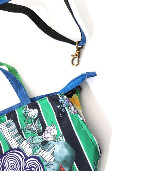 ScoLar（スカラー）の「653447：スカラーちゃん両面総柄 配色ミニショルダー（ショルダーバッグ・レディース・ピンク/イエロー/ブルー・FREE）」の22枚目の写真