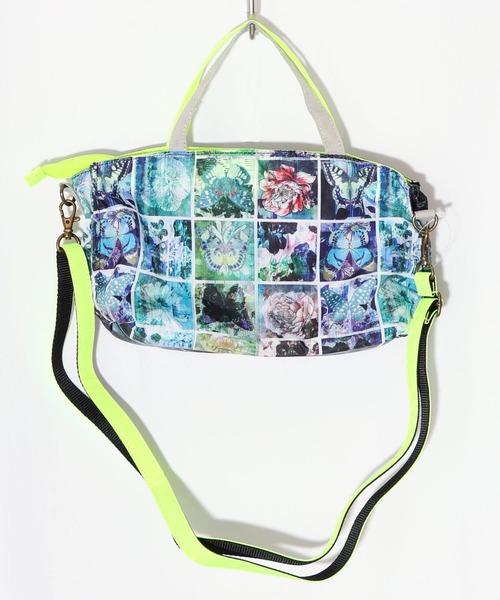 ScoLar（スカラー）の「653447：スカラーちゃん両面総柄 配色ミニショルダー（ショルダーバッグ・レディース・ピンク/イエロー/ブルー・FREE）」の17枚目の写真