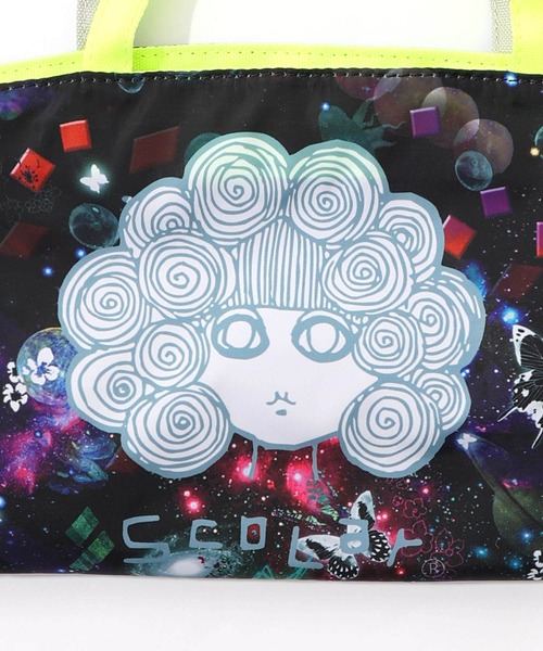 ScoLar（スカラー）の「653447：スカラーちゃん両面総柄 配色ミニショルダー（ショルダーバッグ・レディース・ピンク/イエロー/ブルー・FREE）」の18枚目の写真