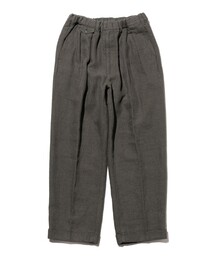 BEAMS PLUS | 2 Pleats Relax Trousers COTTON Linen(その他パンツ)