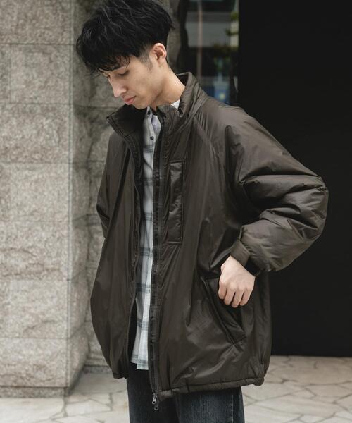 URBAN RESEARCH DOORS（アーバンリサーチドアーズ）の「URD PRIMALOFT 中綿ブルゾン（ブルゾン・メンズ・グレー/ブラック/ブラウン・LARGE/MEDIUM）」の6枚目の写真