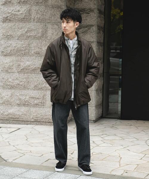 URBAN RESEARCH DOORS（アーバンリサーチドアーズ）の「URD PRIMALOFT 中綿ブルゾン（ブルゾン・メンズ・グレー/ブラック/ブラウン・LARGE/MEDIUM）」の8枚目の写真