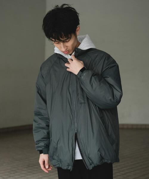 URBAN RESEARCH DOORS（アーバンリサーチドアーズ）の「URD PRIMALOFT 中綿ブルゾン（ブルゾン・メンズ・グレー/ブラック/ブラウン・LARGE/MEDIUM）」の12枚目の写真