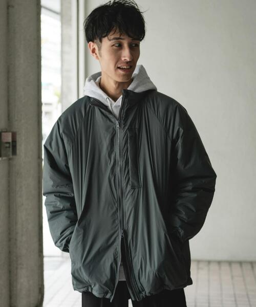URBAN RESEARCH DOORS（アーバンリサーチドアーズ）の「URD PRIMALOFT 中綿ブルゾン（ブルゾン・メンズ・グレー/ブラック/ブラウン・LARGE/MEDIUM）」の13枚目の写真