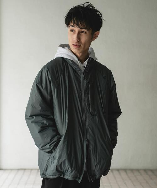 URBAN RESEARCH DOORS（アーバンリサーチドアーズ）の「URD PRIMALOFT 中綿ブルゾン（ブルゾン・メンズ・グレー/ブラック/ブラウン・LARGE/MEDIUM）」の14枚目の写真