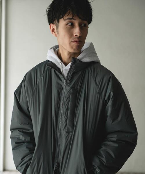 URBAN RESEARCH DOORS（アーバンリサーチドアーズ）の「URD PRIMALOFT 中綿ブルゾン（ブルゾン・メンズ・グレー/ブラック/ブラウン・LARGE/MEDIUM）」の15枚目の写真