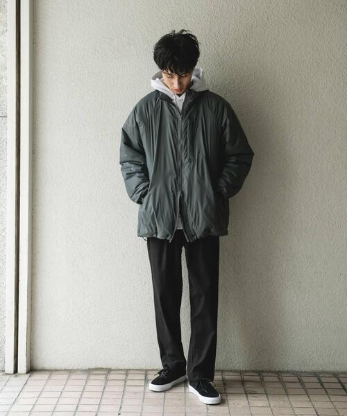 URBAN RESEARCH DOORS（アーバンリサーチドアーズ）の「URD PRIMALOFT 中綿ブルゾン（ブルゾン・メンズ・グレー/ブラック/ブラウン・LARGE/MEDIUM）」の16枚目の写真