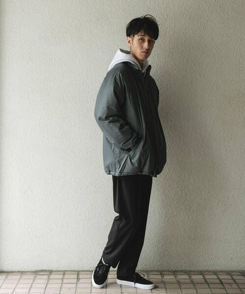URBAN RESEARCH DOORS（アーバンリサーチドアーズ）の「URD PRIMALOFT 中綿ブルゾン（ブルゾン・メンズ・グレー/ブラック/ブラウン・LARGE/MEDIUM）」の17枚目の写真