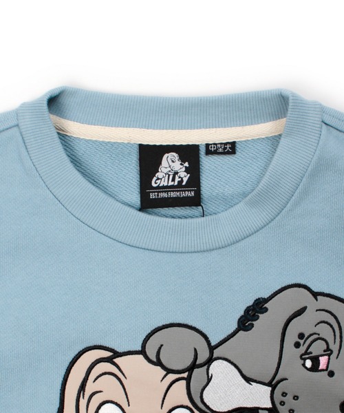 GALFY(ガルフィー)の「GALFY-ファイヤーピカピカスウェット(スウェット・メンズ・サックスブルー/グレー/ブラック・L/XL)」の13枚目の写真