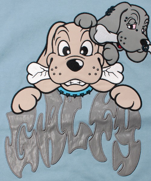 GALFY(ガルフィー)の「GALFY-ファイヤーピカピカスウェット(スウェット・メンズ・サックスブルー/グレー/ブラック・L/XL)」の12枚目の写真