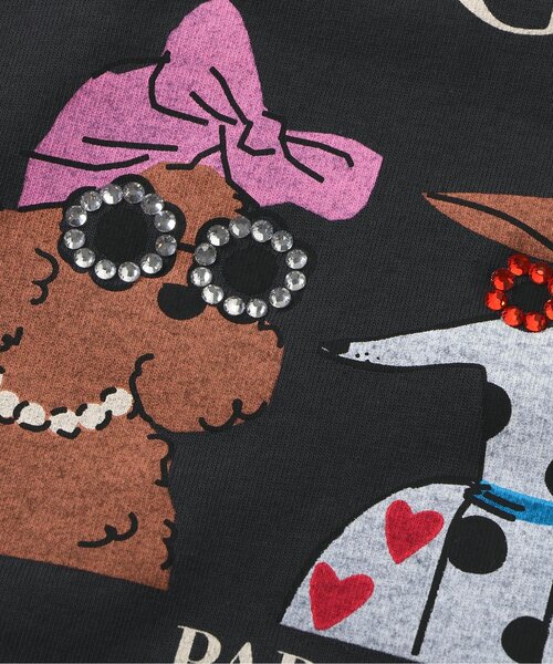 BREEZE（ブリーズ）の「GIRLSバラエティーロンT_ジュニア対応（Tシャツ/カットソー・キッズ・オフホワイト/サーモンピンク/チャコール・80/90/100/110/120/130/140）」の5枚目の写真