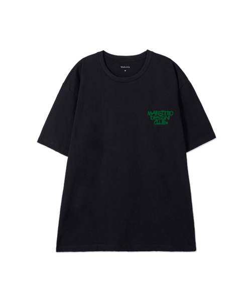 MAKEITTO（メイキット）の「[DESIGN CLUB] CREW NECK TEE_BLACK（Tシャツ/カットソー・メンズ・その他・MEDIUM/LARGE/X-LARGE/XX-LARGE）」の2枚目の写真
