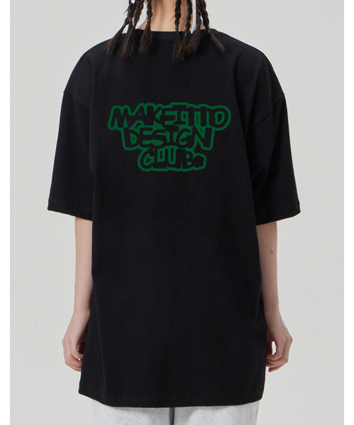 MAKEITTO（メイキット）の「[DESIGN CLUB] CREW NECK TEE_BLACK（Tシャツ/カットソー・メンズ・その他・MEDIUM/LARGE/X-LARGE/XX-LARGE）」の6枚目の写真