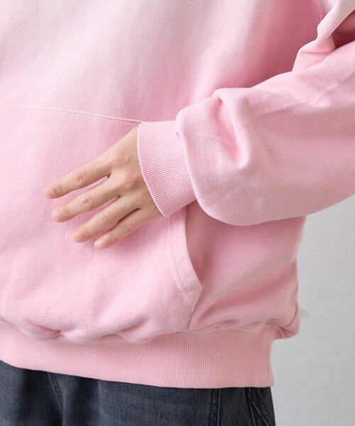 CIAOPANIC TYPY(チャオパニックティピー)の「【UNISEX】スプレー加工ヘンリースナップフーディー(パーカー・レディース・ブラック/ピンク/ベージュ・MEDIUM/LARGE)」の17枚目の写真