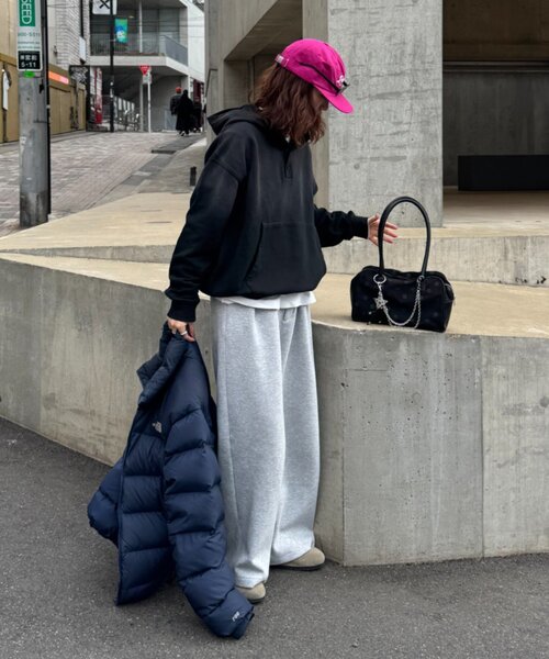 CIAOPANIC TYPY(チャオパニックティピー)の「【UNISEX】スプレー加工ヘンリースナップフーディー(パーカー・レディース・ブラック/ピンク/ベージュ・MEDIUM/LARGE)」の11枚目の写真