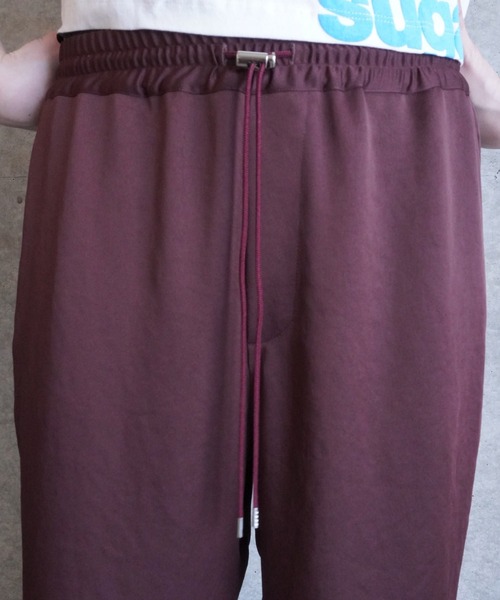 G.V.G.V.(ジーヴィージーヴィー)の「SATIN PANTS(その他パンツ・レディース・ネイビー/バーガンディー・36/38)」の6枚目の写真