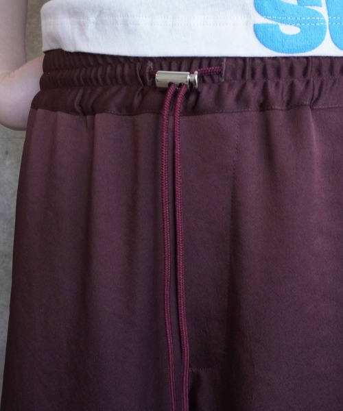 G.V.G.V.(ジーヴィージーヴィー)の「SATIN PANTS(その他パンツ・レディース・ネイビー/バーガンディー・36/38)」の7枚目の写真