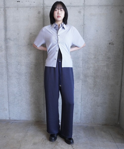 G.V.G.V.(ジーヴィージーヴィー)の「SATIN PANTS(その他パンツ・レディース・ネイビー/バーガンディー・36/38)」の20枚目の写真