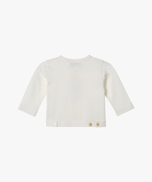 agnes b.（アニエスベー）の「ベビー マルチカラー コットン 長袖 カーディガンプレッション（カーディガン/ボレロ・キッズ・ホワイト系その他・18M/2YEAR/1YEAR/6MONTH）」の2枚目の写真