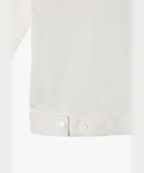 agnes b.（アニエスベー）の「ベビー マルチカラー コットン 長袖 カーディガンプレッション（カーディガン/ボレロ・キッズ・ホワイト系その他・18M/2YEAR/1YEAR/6MONTH）」の6枚目の写真