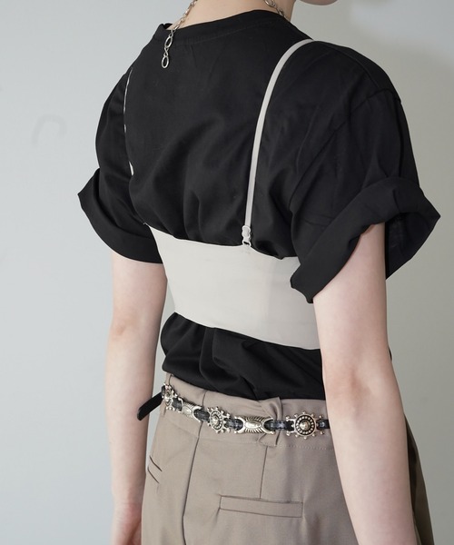 chuclla(チュクラ)の「ドッグフォト グラフィックTシャツ chw26s048(Tシャツ/カットソー・レディース・ブラック/ホワイト・FREE)」の17枚目の写真