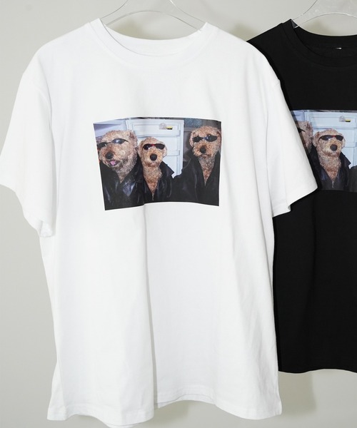 ドッグフォト グラフィックTシャツ chw26s048-ファッション通販サイト