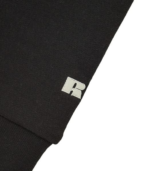 Russell Athletic（ラッセルアスレティック）の「X-girl × Russell SCRIPT LOGO ZIP UP SWEAT HOODIE（パーカー・レディース・アッシュ/ブラック・S/M）」の22枚目の写真