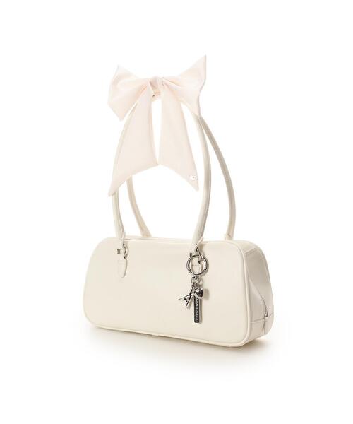 SAMANTHAVEGA（サマンサベガ）の「SAMANTHAVEGA×「VARZAR（バザール）」コラボコレクション ワイドボストンバッグ（ハンドバッグ・レディース・ブラック/ピンク・FREE）」の9枚目の写真